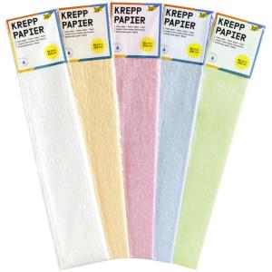 Krepppapier-Rolle irisierend, (B)500 mm x (L)2, 5 m folia 8229127 (4001868109801)