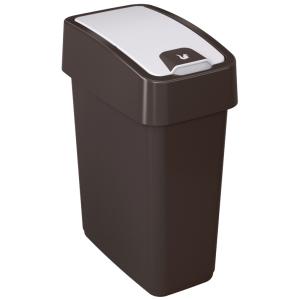 Abfalleimer 'magne', 45 Liter, silber / anthrazit keeeper 1060516000000 (4052396022230)