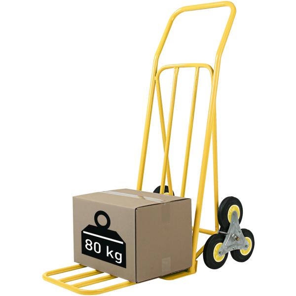 Stahlrohr-Treppenkarre, 2 dreiarmige Radsterne Wonday MDI200571 (3701254714510)