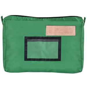 by ELAMI Banktasche mit Dehnfalte, aus Nylon, grün Wonday 900312 (5420009727688)