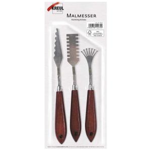 Malmesser sortiert, 3er-Set KREUL 41824 (4000798122799)
