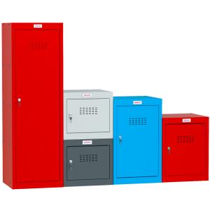 Würfel-Schließfach CL0544, Schlüsselschloss, blau phoenix CL0544BBK (5032548009585)