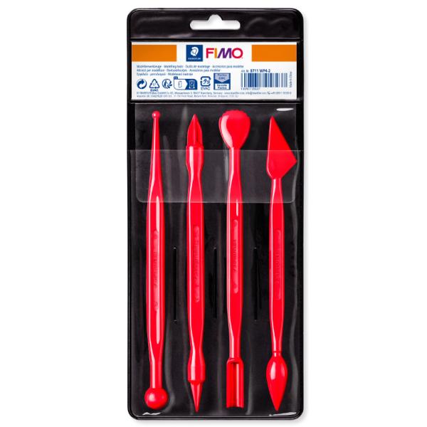 Modellier-Werkzeug, 4 verschiedene Modellierstäbe FIMO 8711 (4006608811976)