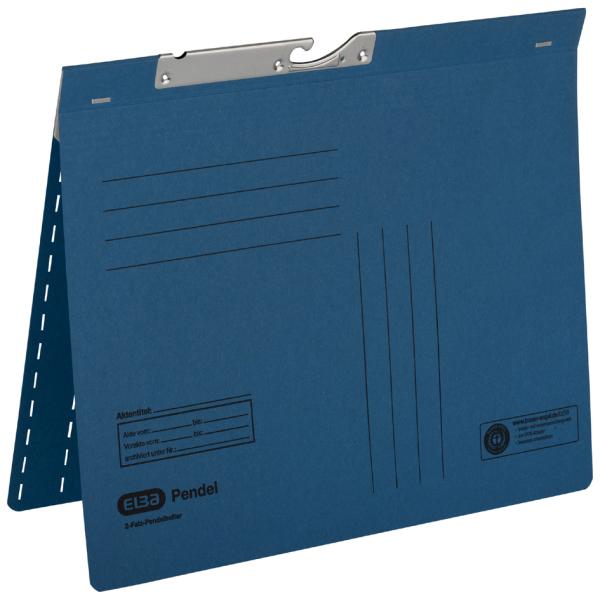 Zweifalz-Pendelhefter, DIN A4, Manilakarton, rot ELBA 100420898 (4002030901438)