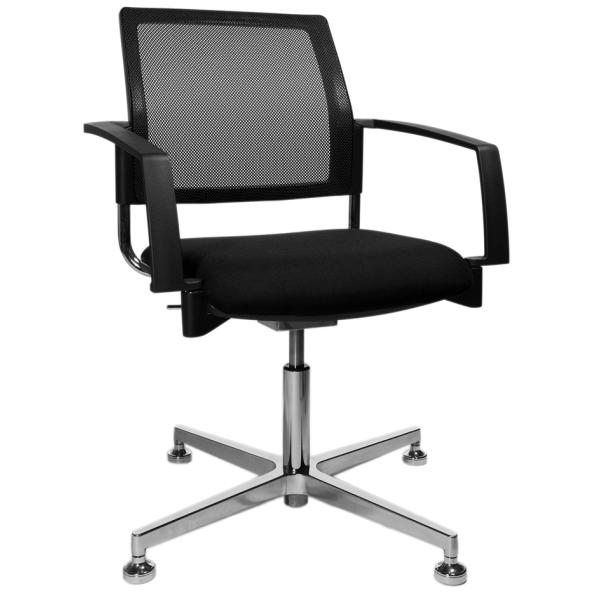 Besucherstuhl '3D BtoB 30 Netz', schwarz Topstar BB690A G200 (4014296270852)