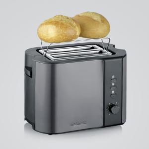2-Scheiben-Toaster AT 9573, Stone Grey SEVERIN (4008146045684)