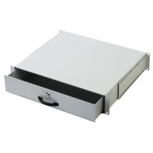 19' Dokumentenfach, 2 HE, lichtgrau (RAL 7035) DIGITUS DN-19 KEY-2U (4016032254751)