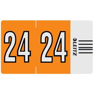 Jahressignal Orgacolor '24', auf Rolle, orange LEITZ 6754-10-45 (4002432136254)