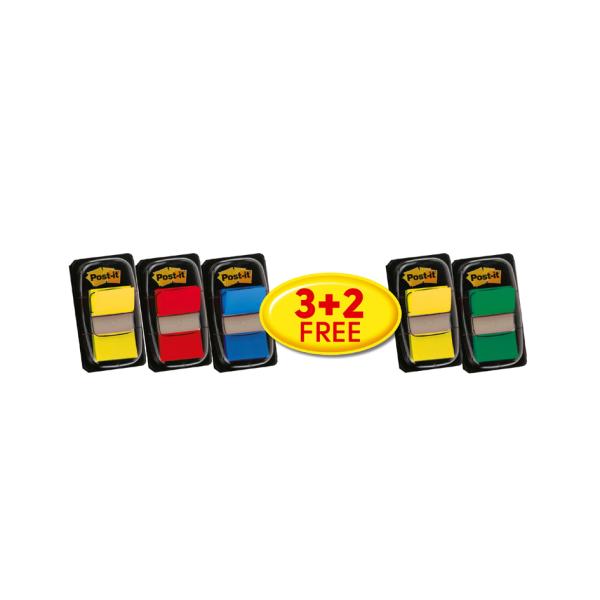 Haftmarker Index Standard, 25, 4 x 43, 2 mm, 3+2 Post-it 680-P5 (5902658115806)