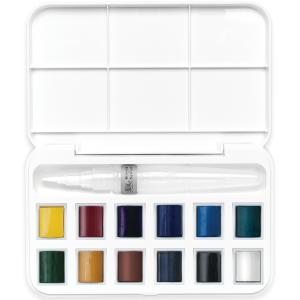 WINSOR & NEWTON Cotman Brush Pocket Set LEFRANC BOURGEOIS 884955053683 (0884955053683)