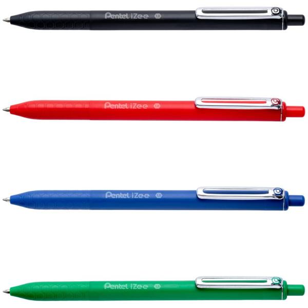 Pentel Kugelschreiber Izee Bx470 Rot, Schreibfarbe: Rot, 1 St. BX470-B (0884851041180)