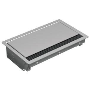 Steckdoseneinheit 'CONI', 3-fach, Aluminium BACHMANN 912.003 (4016514030057)