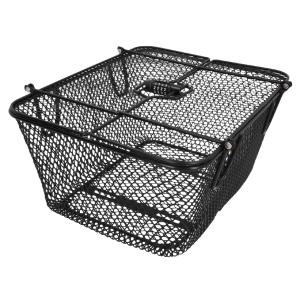 Fahrrad-Gepäckträgerkorb PLUS Safe, schwarz FISCHER 50655 (4008153029080)