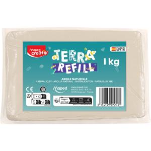 Creativ Nachfüllpackung Ton für Töpferset, 1 kg Maped 907223 (3154149072231)