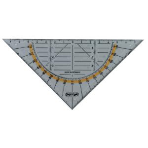 Geometriedreieck, Hypothenuse: 160 mm herlitz 300010435 (4008118700306)