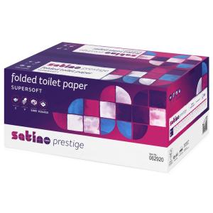 Einzelblatt-Toilettenpapier Prestige, weiß satino by wepa 062920 (4000735324590)