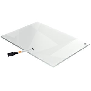 Acryl-Desktoptafel, DIN A4, randlos, glasklar nobo 1915611 (5028252621014)