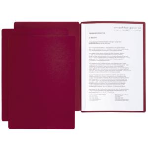 Präsentations- / Bewerbungsmappe 'Star', DIN A4, rot PAGNA 22008-01 (4013951007611)