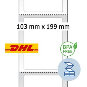 Thermodirekt-Versandetiketten, 103 x 199 mm HERMA 58506 (4008705585064)