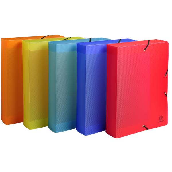 Sammelbox Linicolor, PP, 60 mm, farbig sortiert EXACOMPTA 5987E (3130630059875)
