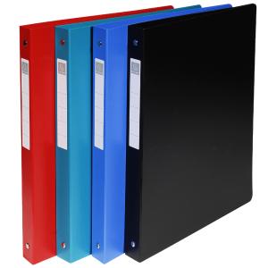 Ringbuch, 2-Ring-Mechanik, DIN A4, schwarz EXACOMPTA 54391E (3130630543916)