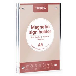 Tischaufsteller LUXE, DIN A6 hoch, gerade EUROPEL 351011 (8713931310118)