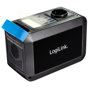 Mobiles Ladegerät/ Powerstation, 300 Watt, schwarz LogiLink PPS0301 (4052792074871)