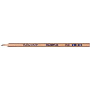 Bleistift Natur, sechseckig, Härtegrad: HB STAEDTLER 123 60-2 (4007817110652)