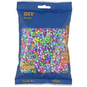 HAMA Bügelperlen midi 'Pastellmix', im Beutel Hama Bügelperlen 207-50 (0028178207502)