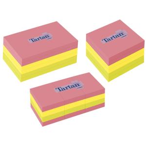 Notes Haftnotizen, 76 x 76 mm, Neon, 100 Blatt/ Block Tartan 7676N (4064035083724)