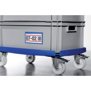Durable Etikettentaschen Blau 10,0 X 3,8 Cm, 50 St. 175907 (4005546981659)