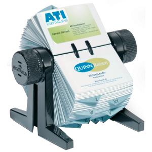 Visitenkartenkartei VISIFIX cubo, schwarz DURABLE 2447-01 (4005546212364)
