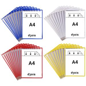 20 Tarifold Sichttafeln Din A3 Gelb, öffnung Oben 113004 (3377991130045)