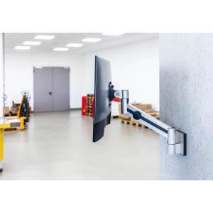 Monitorwandhalter mit Arm für 1 Monitor silber 8 kg DURABLE 509023 (4005546998459)
