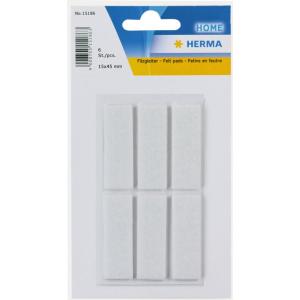 HOME Filzgleiter, 15 x 45 mm, schwarz HERMA 15187 (4008705151870)