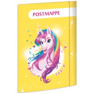 Postmappe 'Einhornportrait', DIN A4, Karton RNK Verlag 46334 (4002871463348)