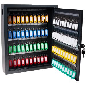 Schlüsselschrank Deluxe, für 150 Schlüssel, dunkelgrau pavo 8047215 (8717448047215)