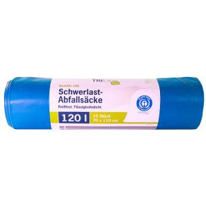 TRILine Schwerlast-Abfallsack extra stark, 120 Liter Secolan 211016 (4260123533410)