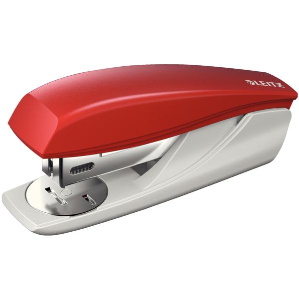 Kleines Heftgerät Nexxt 5501, rot, im Karton LEITZ 5501-00-25 (4002432334650)