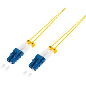 LogiLink LWL Patchkabel, 2x LC-Duplex, OS2, dünn, 2, 0 m FS0LC02 (4052792073485)