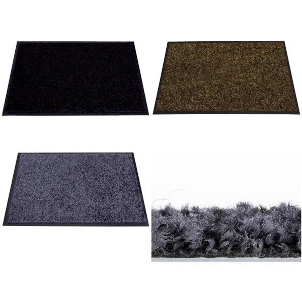 Schmutzfangmatte Eazycare Color 40x60 cm braun waschbar MILTEX 22010-2 (4260061895557)