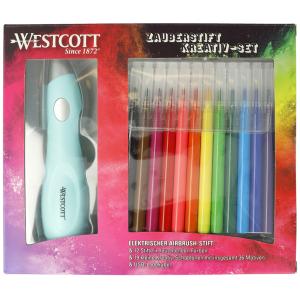 Zauberstift Kreativ-Set mit Airbrush-Stift WESTCOTT E-16800 00 (4027521521230)