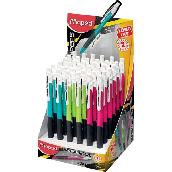 WEDO Kalender-Kugelschreiber Piccolini – 24er Display Mit Blauer Kurzmine Und Clip