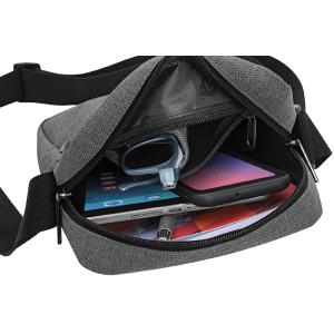 Umhängetasche Little Messenger Bag COLLEGE, graumeliert WEDO 059 350512 (4003801867649)