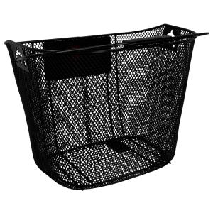 Fahrrad-Lenkerkorb mit Schnellbefestigung, schwarz FISCHER 86499 (4008153864995)