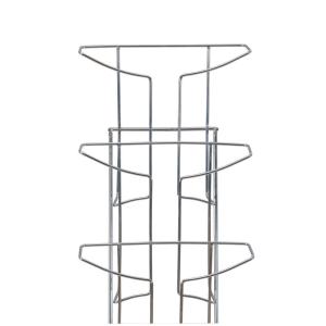 Prospekt-Bodenständer 'DDFIL7S', 7 Fächer, aus Metall ALBA (3129710011605)