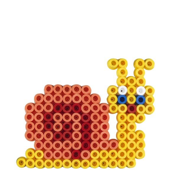 maxi + Stiftplatte 'Krabbeltiere', in Box Hama Bügelperlen 8744 (0028178087449)