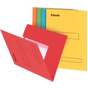 Aktenmappe, DIN A4, aus Karton, 160 g/ qm, blau Esselte 721010 (3249447210109)