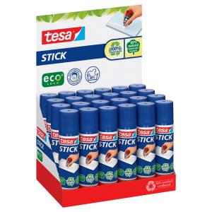 ecoLogo Stick Klebestift, 10 g, Thekendisplay tesa 57024-00200-03D (4042448064646)