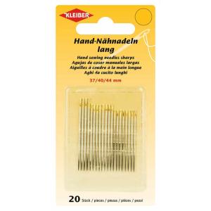 Hand-Nähnadel-Set, 20-teilig, lang KLEIBER 69904 (4009691699049)